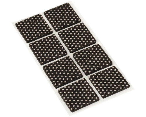 Čtvercové kluzáky na nábytek k nalepení