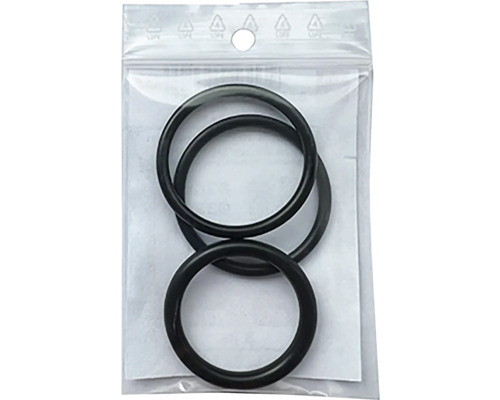 Tři těsnicí kroužky v transparentním obalu