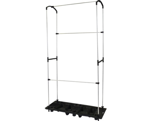 Opěra na rostliny Green Wall pro Magnus 64 x 25 cm k truhlíkům Magnus 80 cm Kovový rám na banner s černou základnou