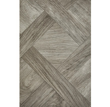 Podlahová krytina se vzhledem dřeva s kosočtvercovým vzorem