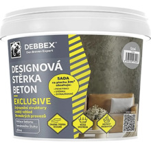 Kbelík designové stěrky betonového vzhledu od Debbex