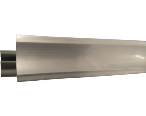 Těsnící PVC lišta LB 23 3000 x 23 x 23 mm Hliník stříbrný 2 Hliníkový profil