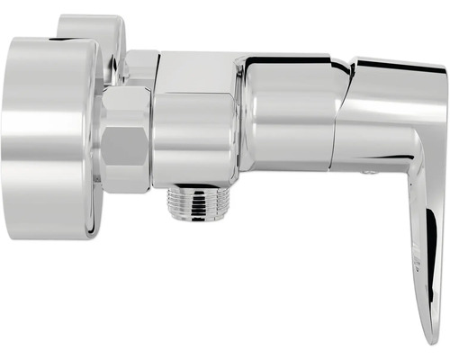 Rohový ventil z kovu s rukojetí