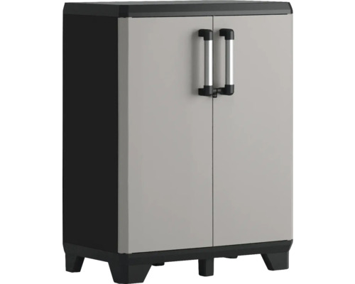 Dílenská skříň Linear Low KETER 68 x 90 x 39 cm, černá-šedá, 249837 Dílenská skříň Linear Low KETER 68 x 90 x 39 cm, černá-šedá, 249837