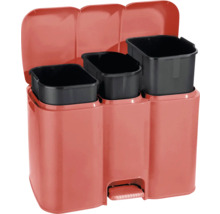 Nášlapný koš Patty 3 na tříděný odpad, 3 boxy, 13 l, červený, 8105190521-thumb-0 Nášlapný koš Patty 3 na tříděný odpad, 3 boxy, 13 l, červený, 8105190521-thumb-0