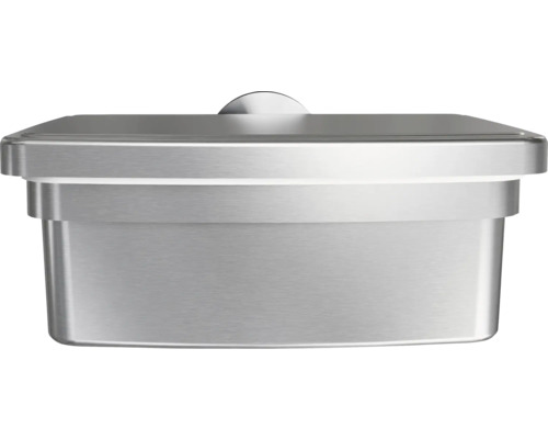 Kovový odpadkový koš s víkem