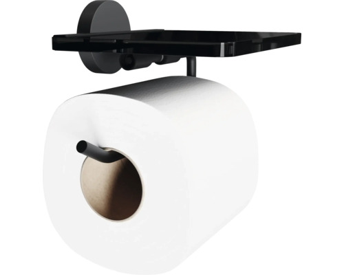 Držák toaletního papíru s poličkou