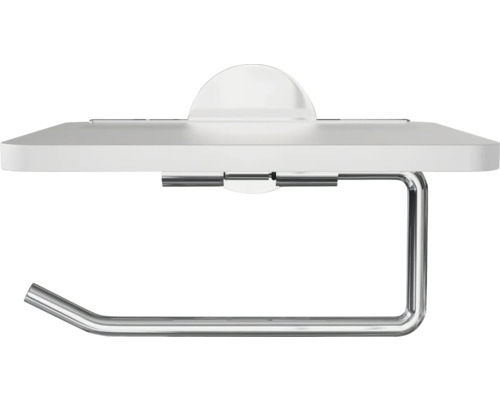 Držák toaletního papíru s poličkou