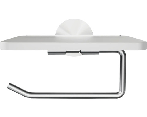 Držák toaletního papíru s poličkou