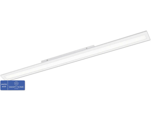 LED panel Eglo Crosslink 33,5W 4150lm 2700-6500K 120x10 cm bílý stmívatelný - kompatibilní se SMART HOME by hornbach