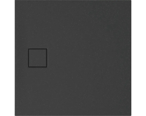 Sprchová vanička cersanit TAKO SLIM 90 x 90 x 4 cm černá Matné AZTR1000355250 Čtvercová sprchová vanička z litého minerálu