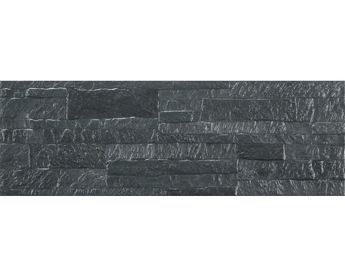 Obklad imitace kamene STAUS black mate 20,5 x 61,5 cm