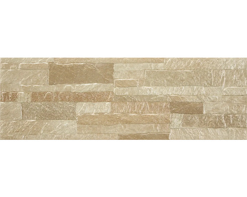 Obklad imitace kamene STAUS beige mate 20,5 x 61,5 cm