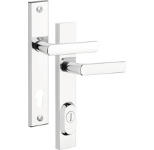 Kování dveří s klikou a zámkem