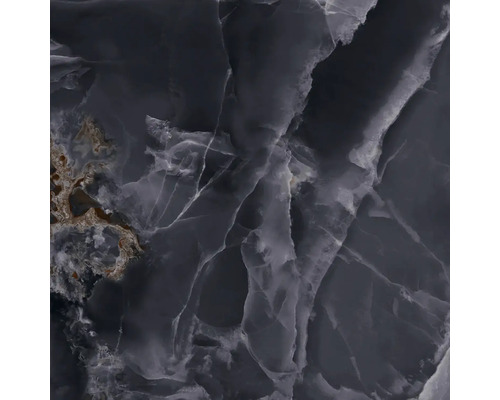 Dlažba imitace mramoru SNOWLAND MIDNIGHT 120 x 120 cm