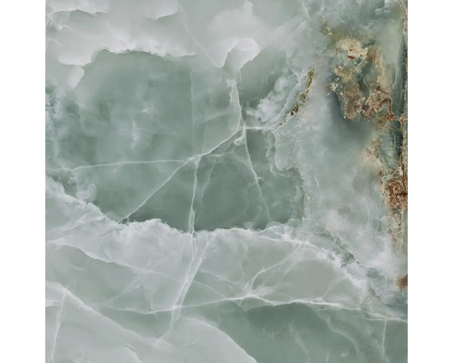 Dlažba imitace mramoru SNOWLAND MINT 120 x 120 cm