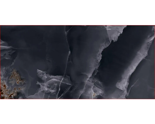 Dlažba imitace mramoru SNOWLAND MIDNIGHT 60 x 120 cm