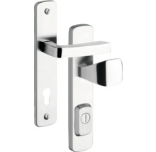 Sada kliky ke dveřím s dlouhým štítem a klíčovou rozetou