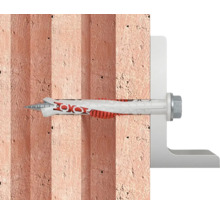 Upevnění pomocí šroubu do cihlové zdi