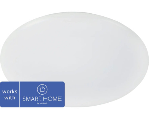 LED stropní svítidlo Eglo Crosslink 4,8W 2160lm 2700-6500K bílé stmívatelné - kompatibilní se SMART HOME by hornbach