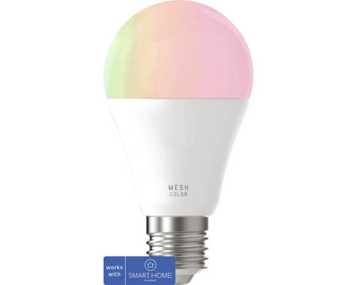 LED žárovka Eglo Crosslink A60 E27 / 9 W ( 60 W ) 806 lm 2700-6500 K matná - kompatibilní se SMART HOME by hornbach Chytrá LED žárovka s paticí E27