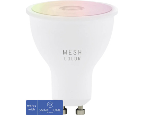 LED žárovka Eglo Crosslink GU10 / 5 W ( 50 W ) 345 lm 2700-6500 K matná - kompatibilní se SMART HOME by hornbach Žárovka Mesh Color pro chytrou domácnost