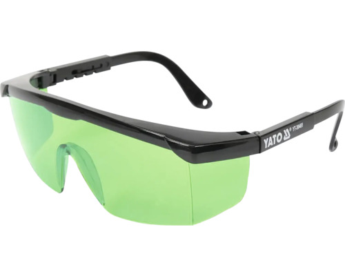 Zelené brýle pro práci s laserem