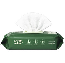 Vlhčené ubrousky Earth Rated 100 ks neparfémované