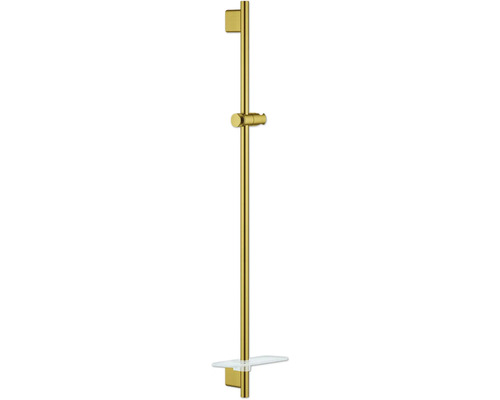 Sprchová tyč GROHE Rainshower SmartActive cool sunrise kartáčované 26603GN0 Sprchová tyč s poličkou
