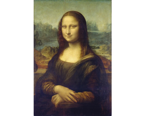 Obraz v rámu Klasik 5070 Mona Lisa 56x76 cm Obraz v rámu Klasik 5070 Mona Lisa 56x76 cm