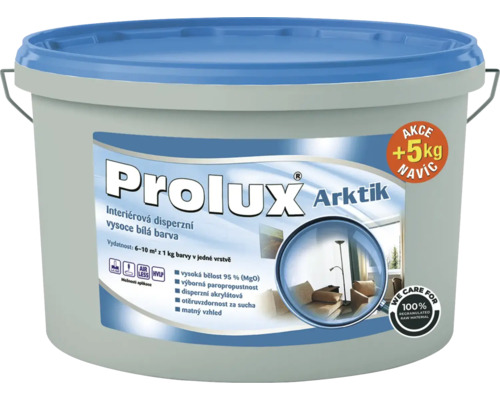 Barva na zeď Prolux Arktik bílá 20 kg + 5 kg