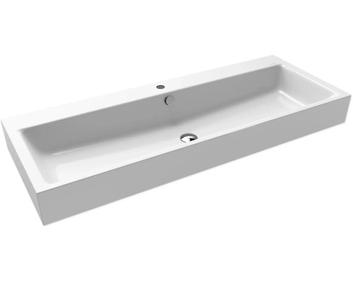 Umyvadlo KALDEWEI ocel bílá s otvorem na baterii 120 x 46 x 12 cm 906806013001 Umyvadlo z sanitární keramiky