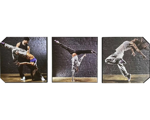 Moderní obraz SADA 30x90 cm Dance Moderní obraz SADA 30x90 cm Dance