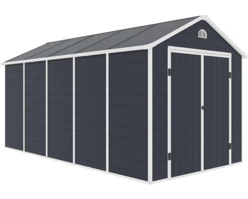 Zahradní bouda s dvoukřídlými dveřmi