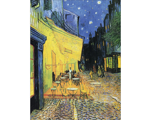 Obraz na plátně Van Gogh Noční kavárna 57x77 cm