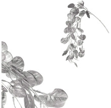 Dekorativní stříbrný eukalyptový věnec