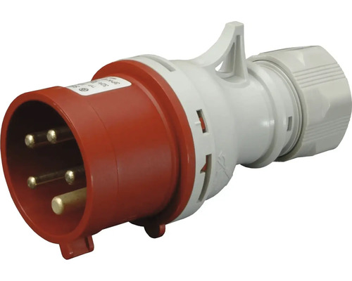 Silnoproudá zástrčka s pětipólovým provedením