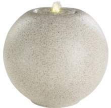 Dekorativní fontána do zahrady ve tvaru koule