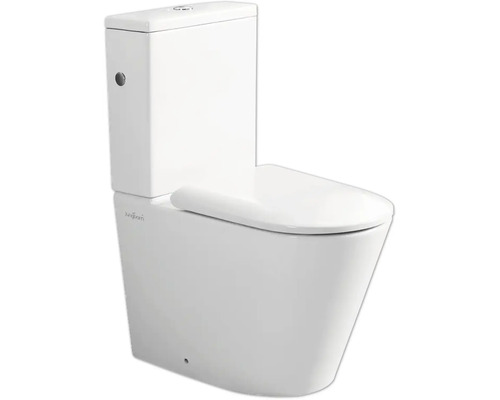 WC kombi Jungborn Floriel bez splachovacího kruhu bílé WC kombi Jungborn Floriel bez splachovacího kruhu bílé