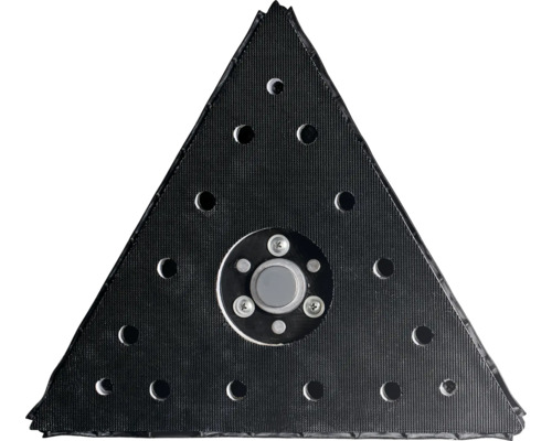 Trojúhelníková brusná deska s otvory pro brusný papír