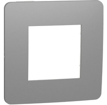 Rámeček Schneider Electric Nová Unica Color NU280221 tmavě šedý/bílý