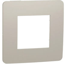 Rámeček Schneider Electric Nová Unica Color NU280226 taupe/bílý