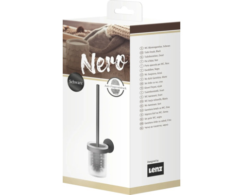 Balení černé WC soupravy