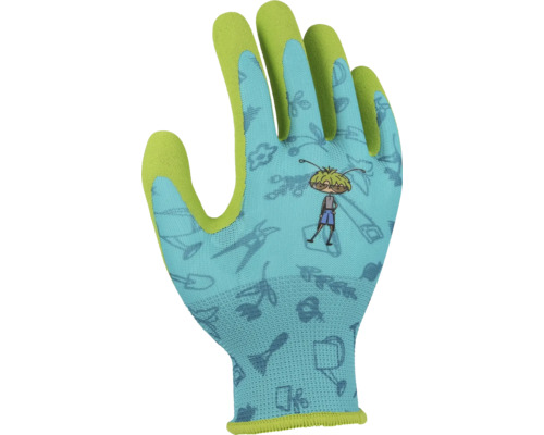 Zahradní rukavice s motivem zahradního nářadí