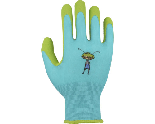 Dětské rukavice Floralie Uni vel. 3 modro-zelené