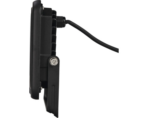 LED reflektor s kabelem v bočním pohledu