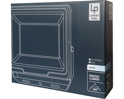Balení LED reflektoru Lumak Pro