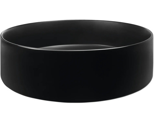 Černá umyvadlová mísa na desku do koupelny