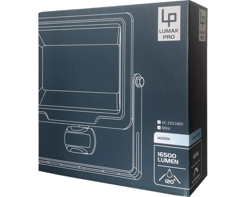 Balení LED reflektoru Lumak Pro