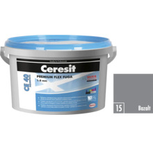 Ceresit Premium Flex spárovací hmota Bazalt 1-8 mm v kbelíku